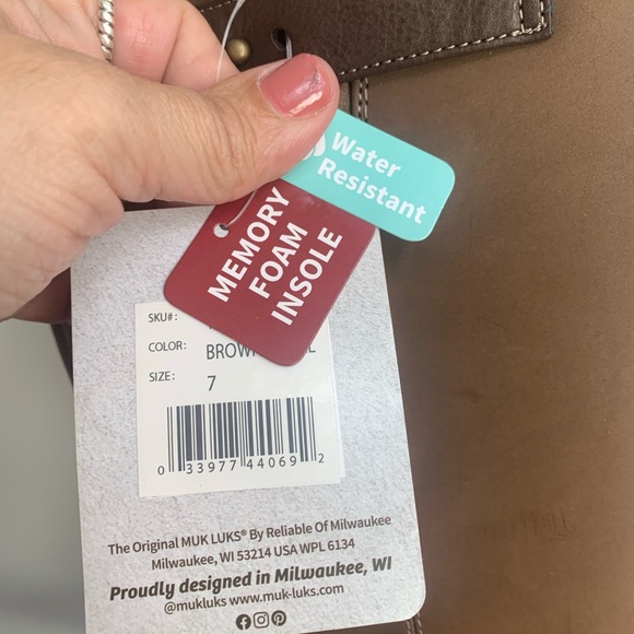 LUKEES by MUK LUKS Spike Aspen Brown Tonal
Tall Fashion Boot Size 7 New with Tag - Picture 5 of 13